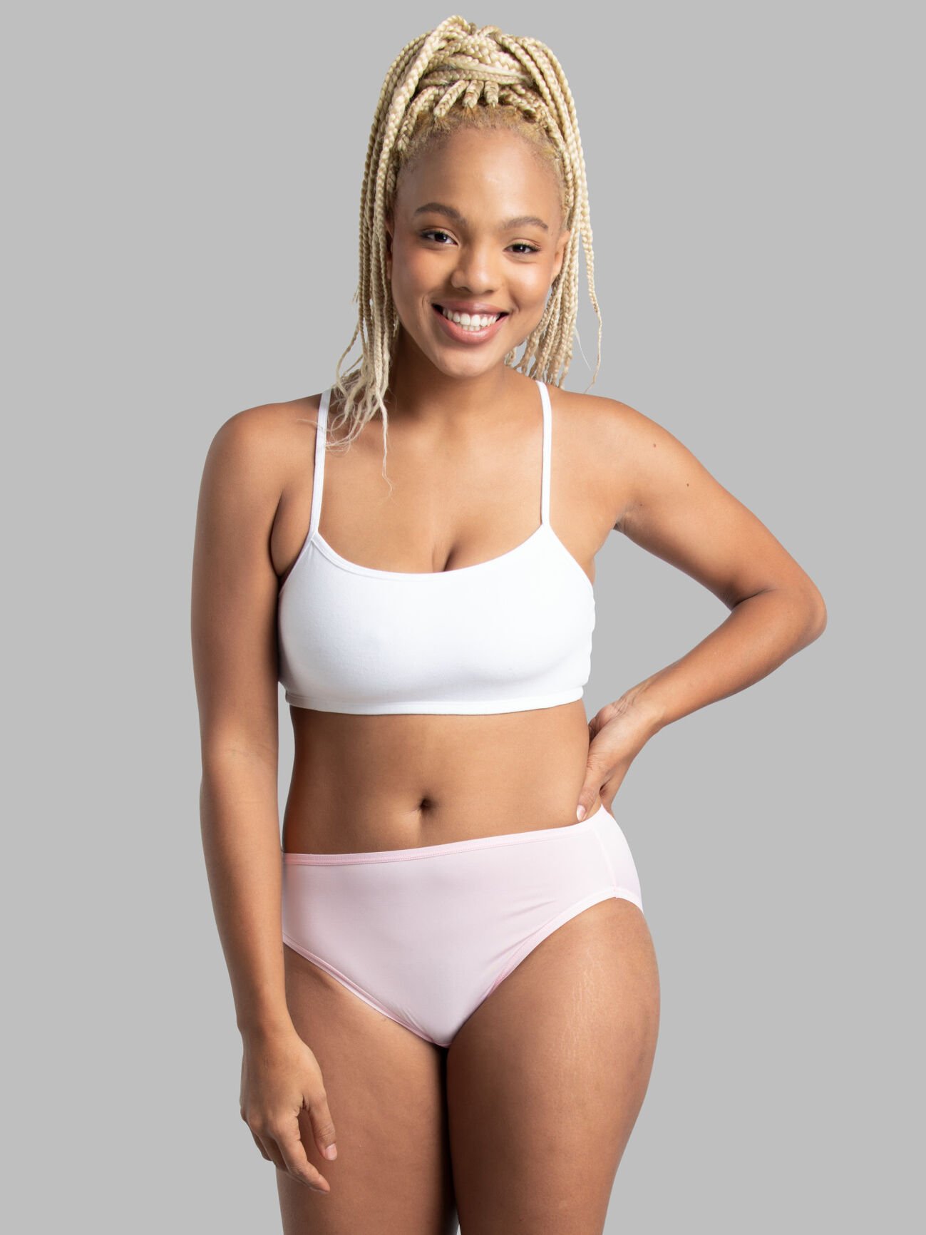 Illustrative example of microfiber ladies underwear
