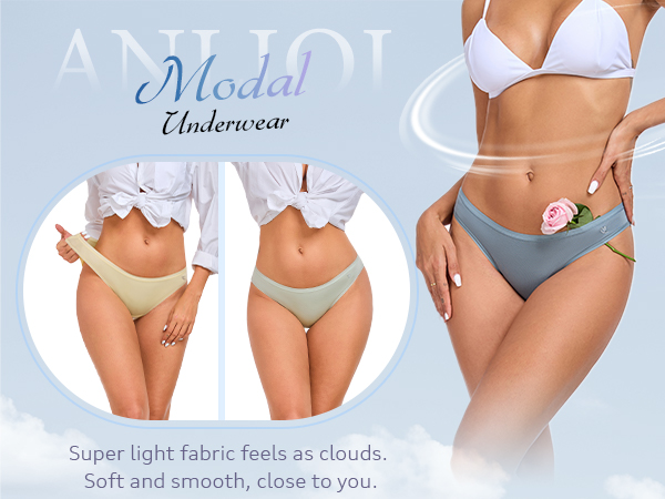Illustrative example of modal underwear women