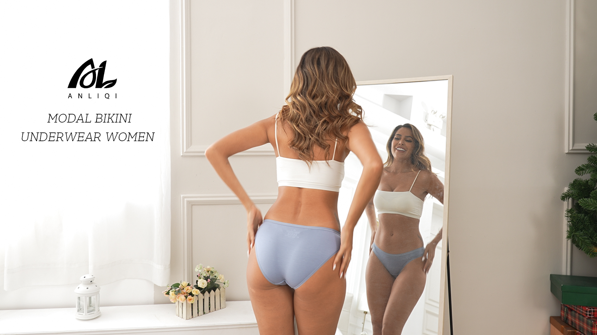 Illustrative example of modal underwear women