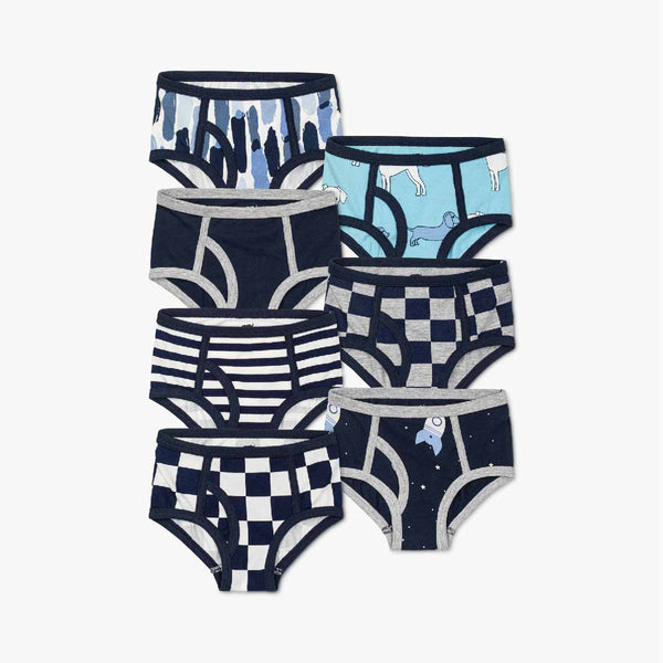 Illustrative example of monica and andy underwear