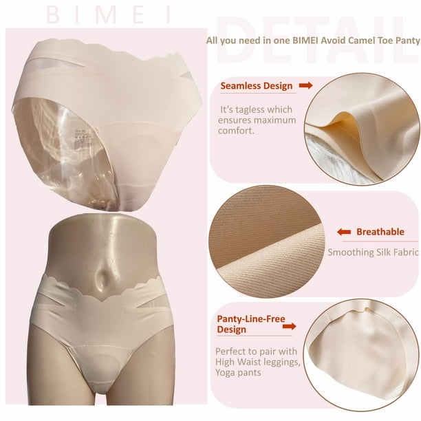 Illustrative example of no camel toe underwear