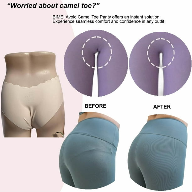 Illustrative example of no camel toe underwear