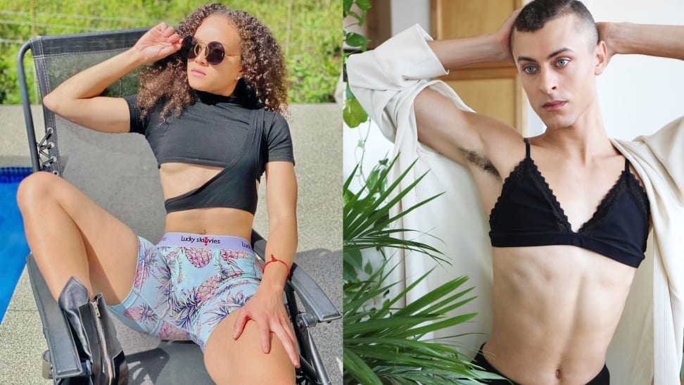 Illustrative example of non binary underwear