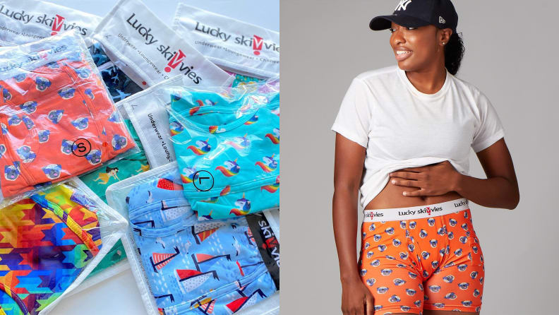 Illustrative example of non binary underwear