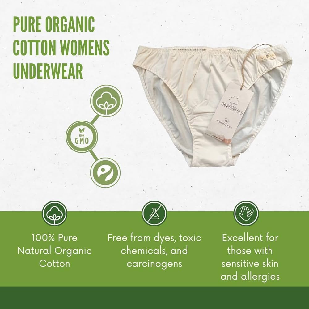 Illustrative example of non toxic underwear for women