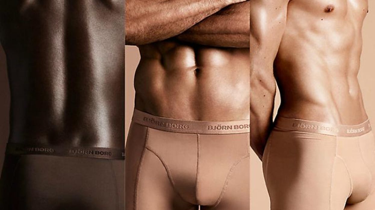 Illustrative example of nude male underwear
