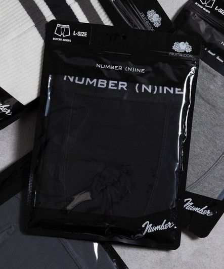 Illustrative example of number nine underwear