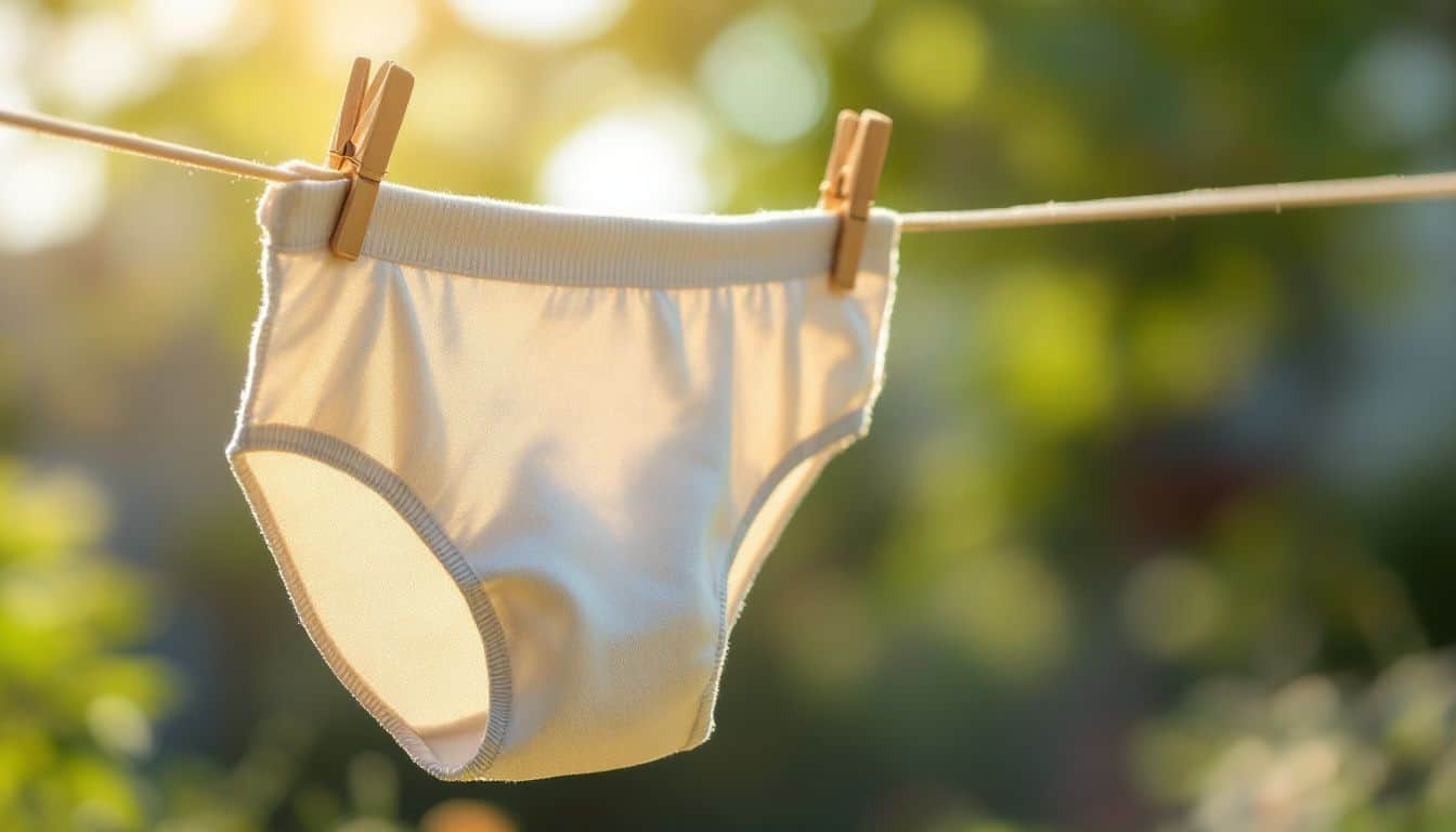 Illustrative example of nylon underwear vs cotton tidbits