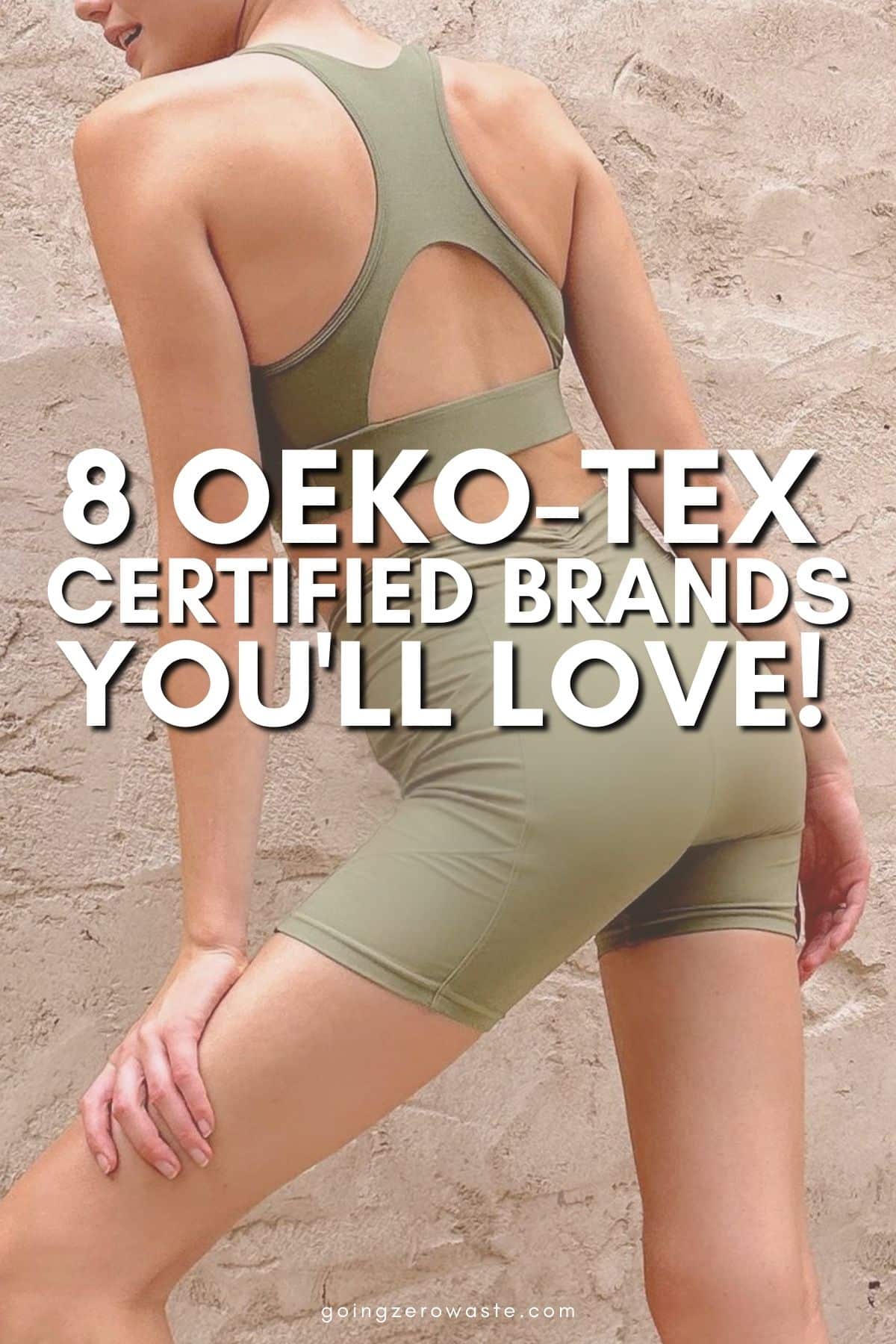 Illustrative example of oeko-tex underwear