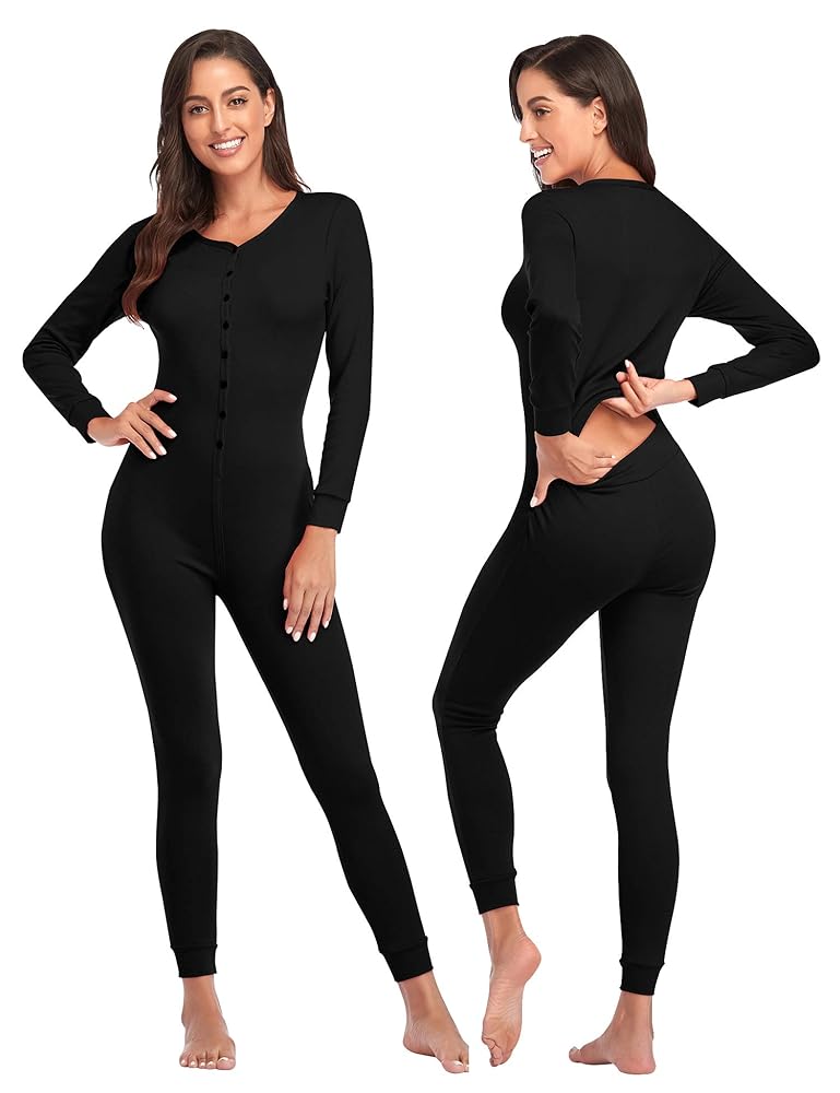 Illustrative example of one piece thermal underwear