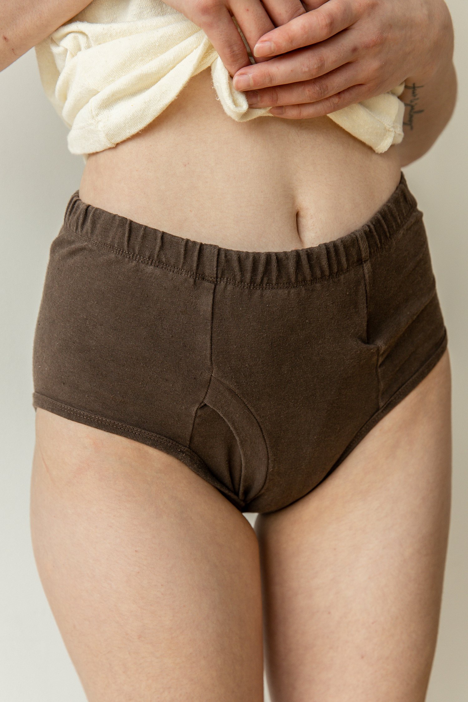 Illustrative example of organic hemp underwear