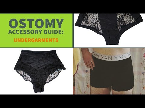 Illustrative example of ostomy underwear