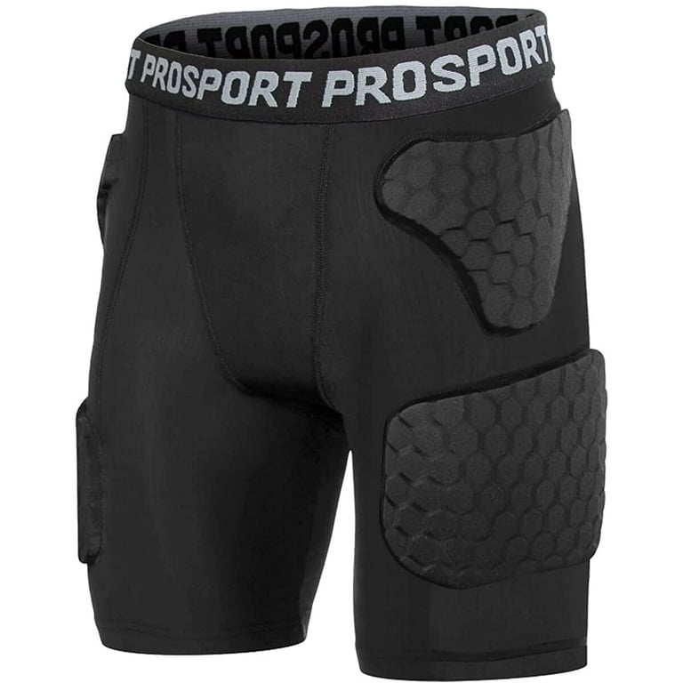 Illustrative example of padded compression underwear