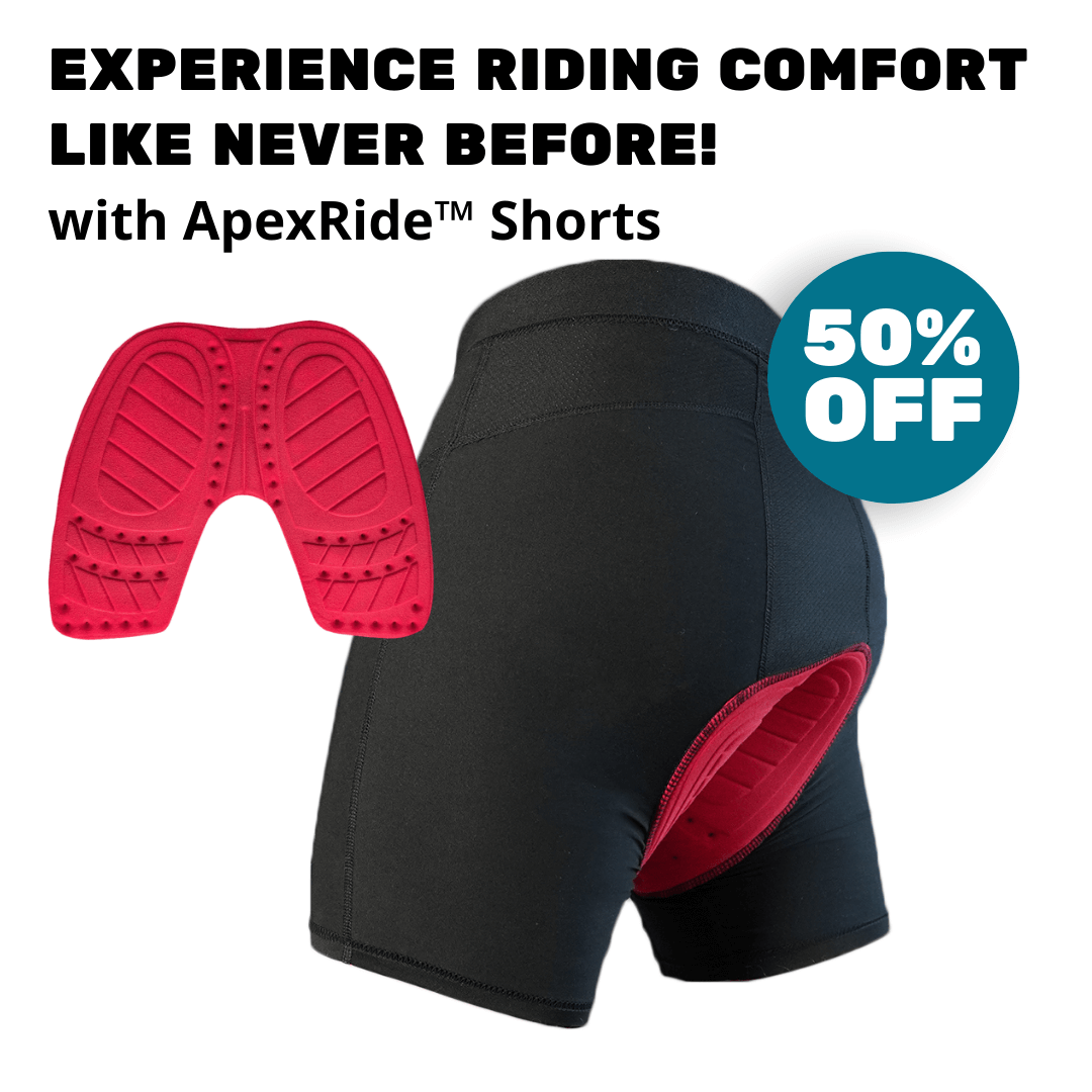 Illustrative example of padded motorcycle underwear