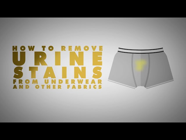 Illustrative example of pee stained underwear