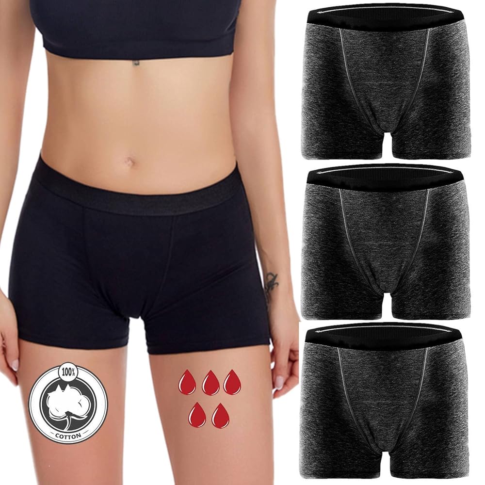 Illustrative example of period underwear boxers