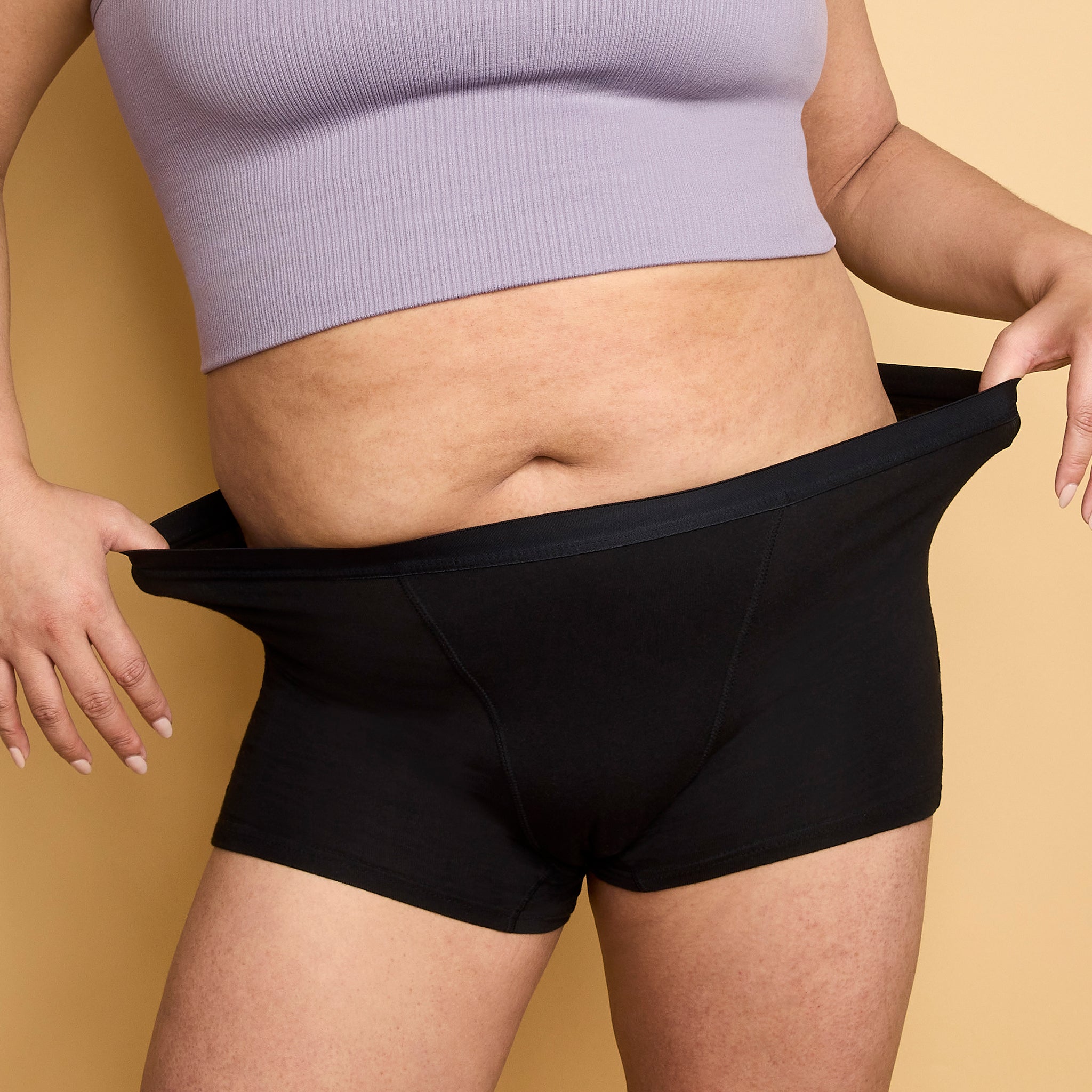 Illustrative example of period underwear boyshorts