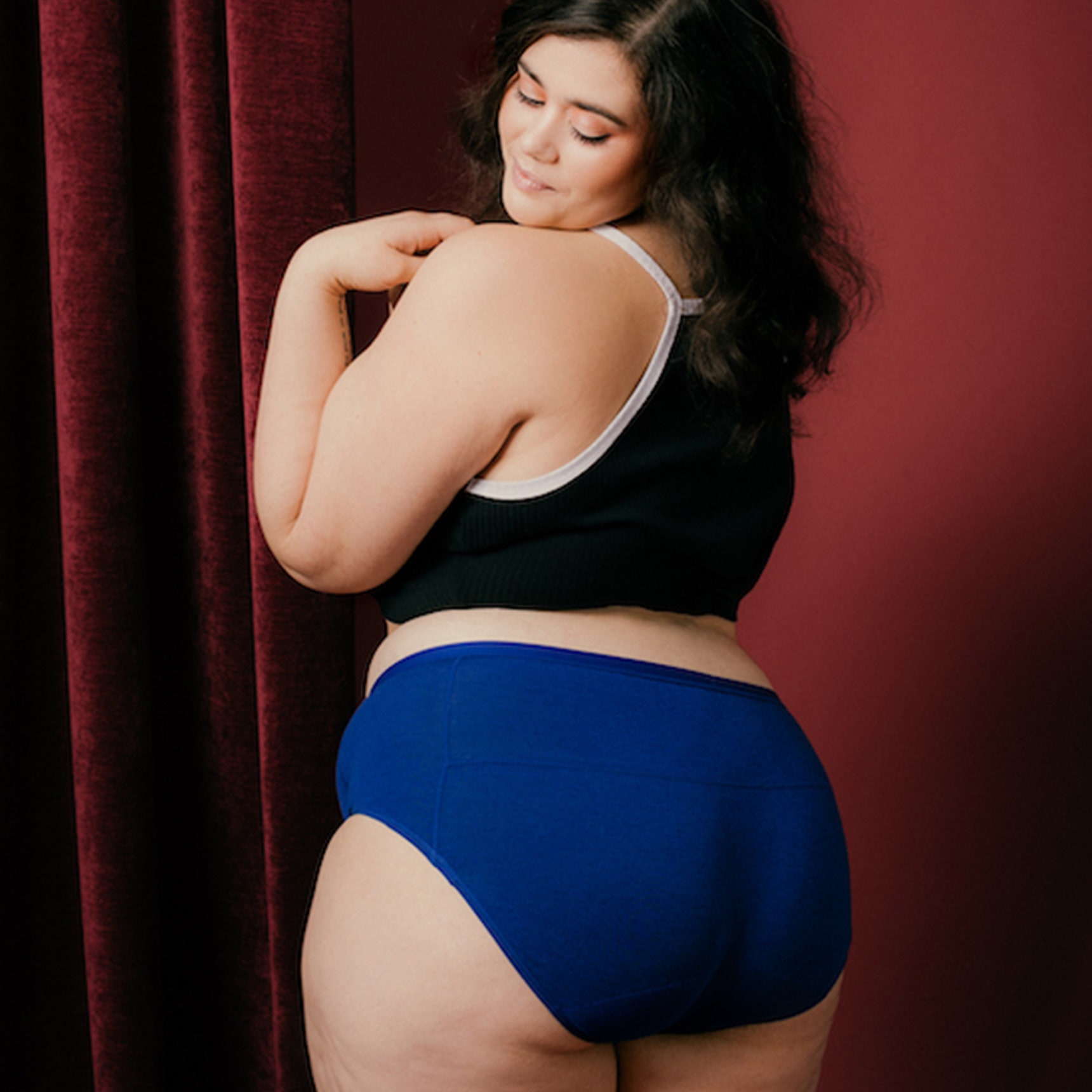 Illustrative example of period underwear plus size