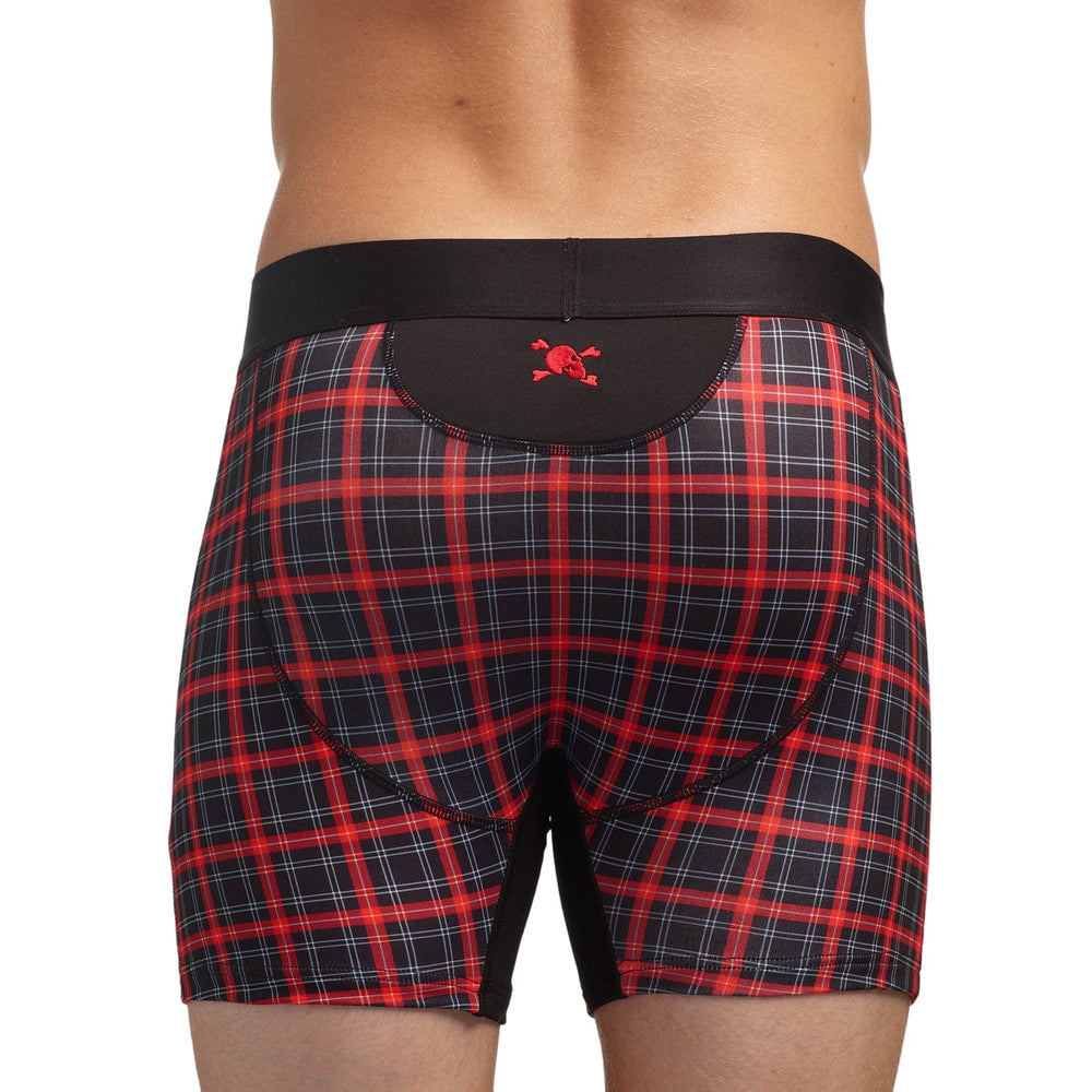 Illustrative example of plaid underwear