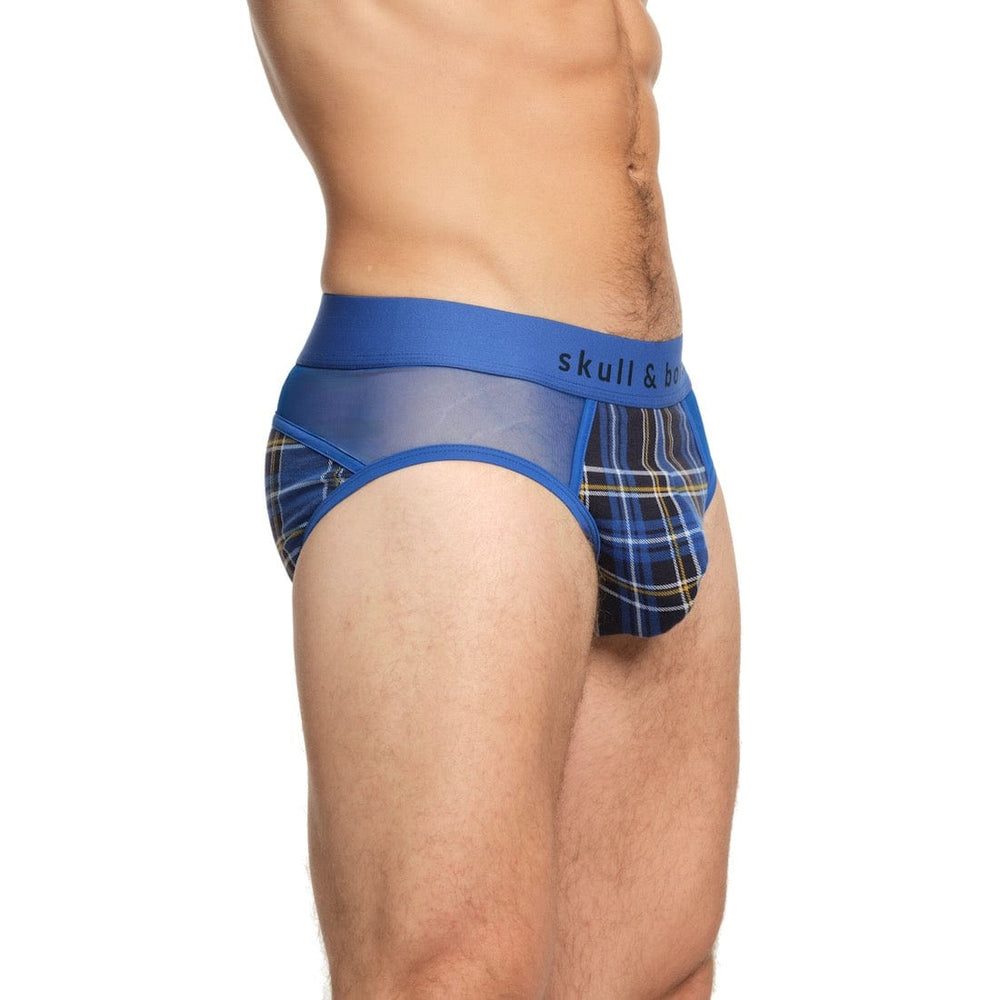 Illustrative example of plaid underwear