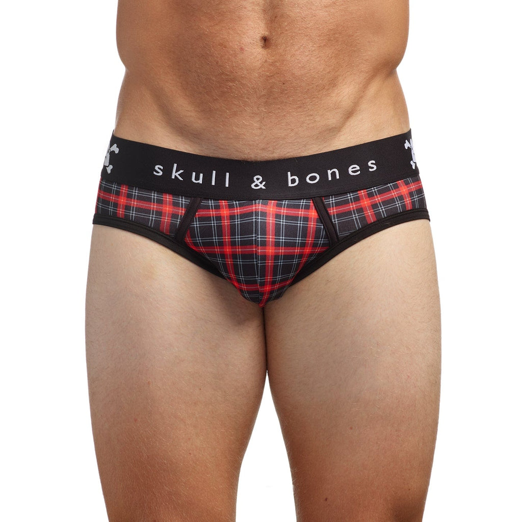Illustrative example of plaid underwear