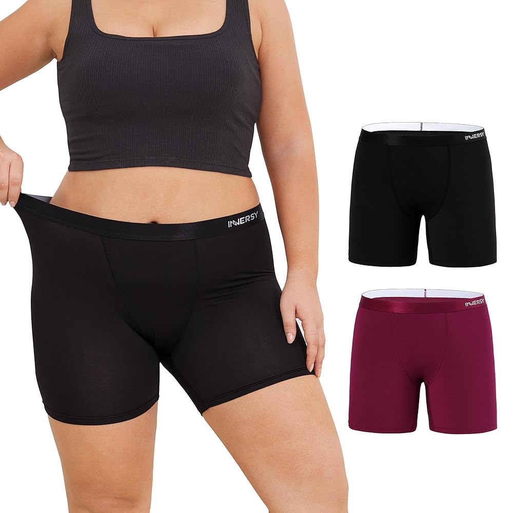 Illustrative example of plus size boyshort underwear