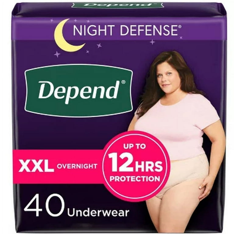 Illustrative example of plus size incontinence underwear
