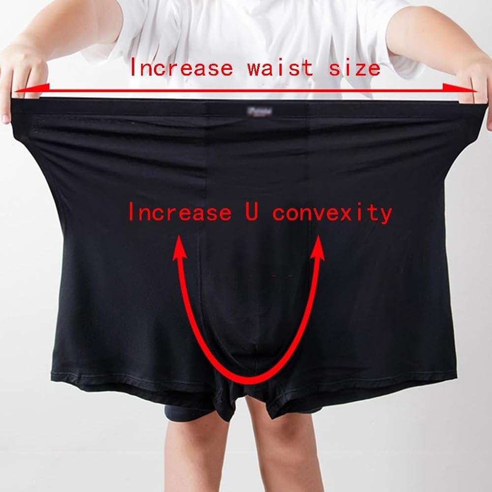 Illustrative example of plus size mens underwear