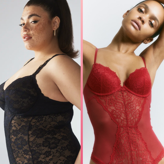 Illustrative example of plus size valentines underwear