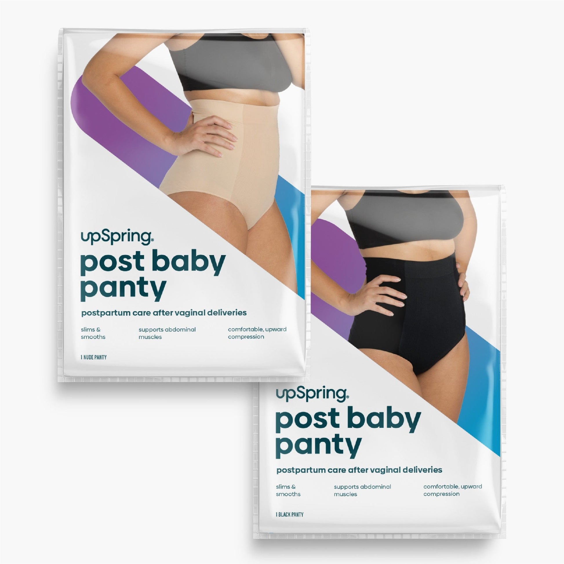 Illustrative example of postpartum compression underwear