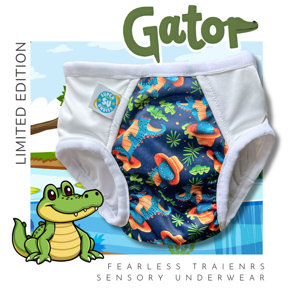 Illustrative example of potty train underwear