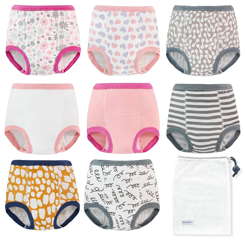 Illustrative example of potty training underwear for girls