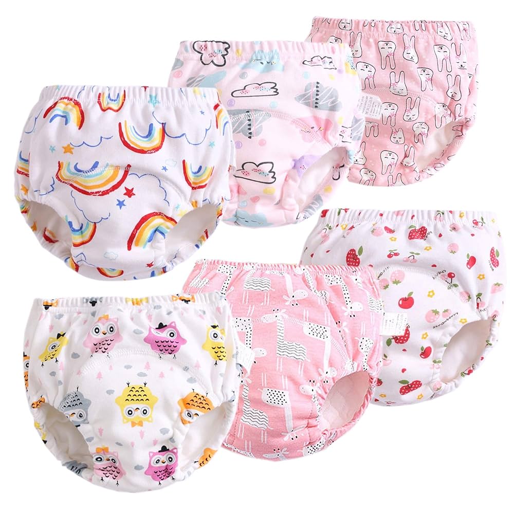 Illustrative example of potty training underwear for girls