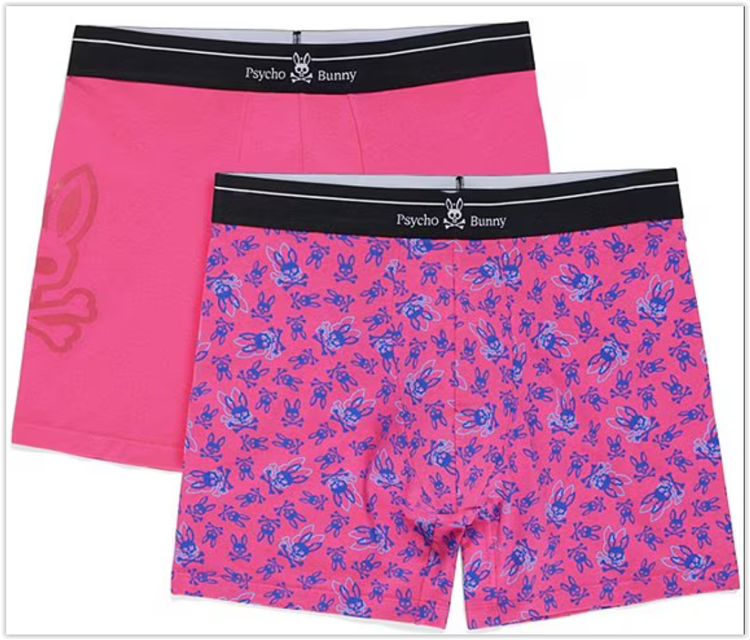 Illustrative example of psycho bunny underwear
