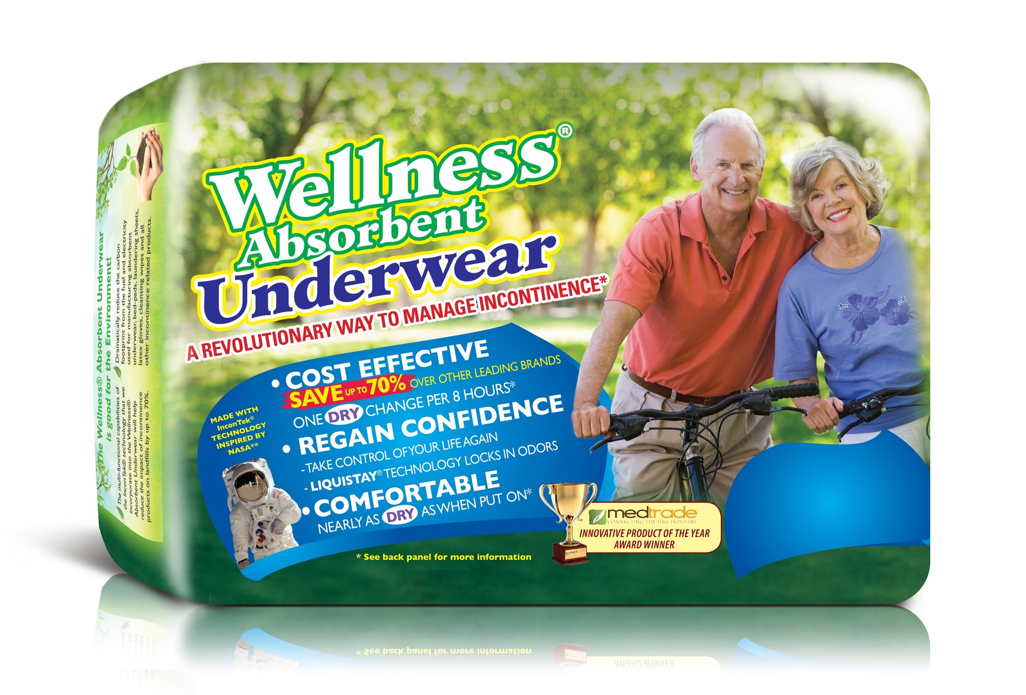 Illustrative example of pull in underwear