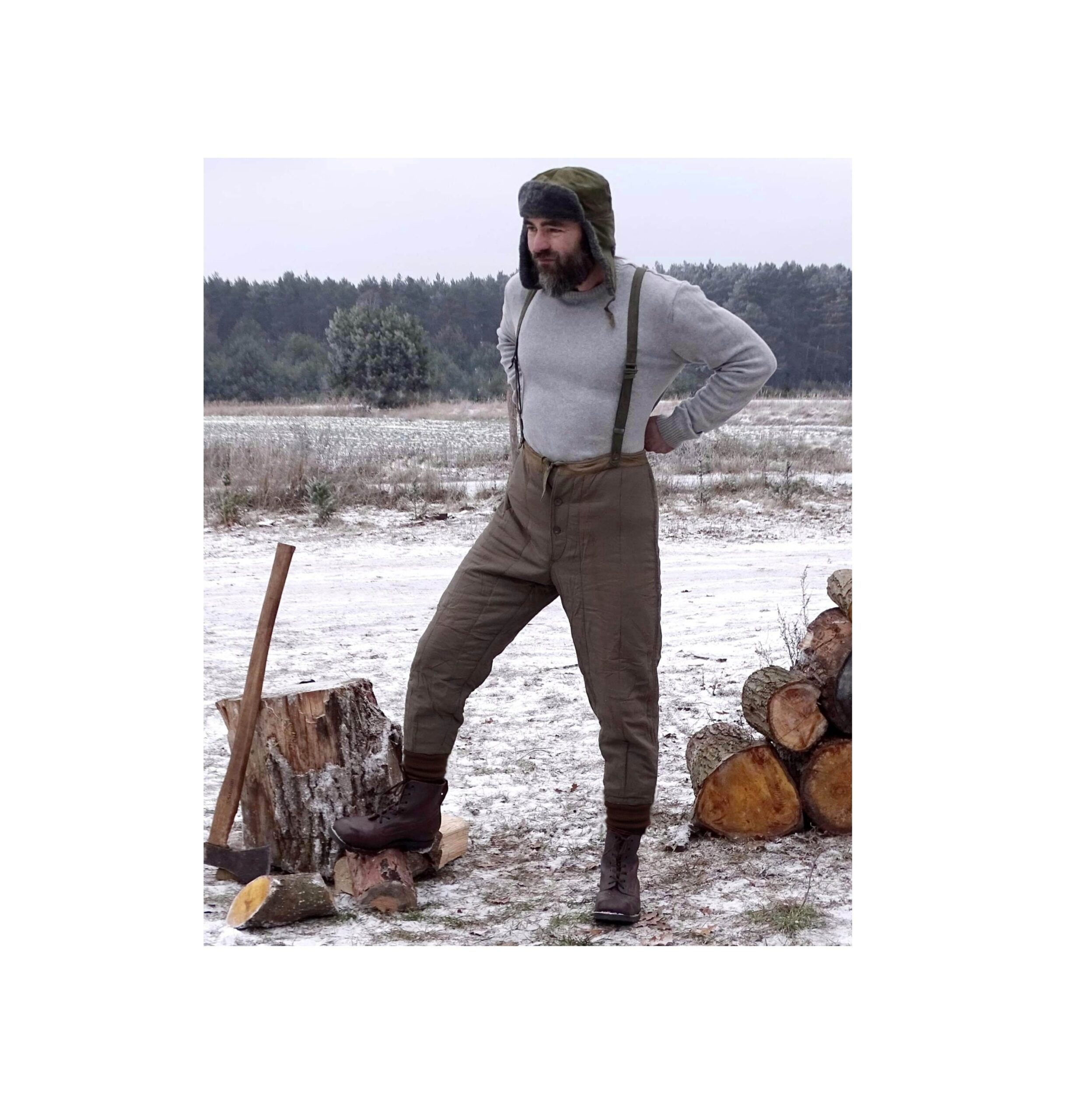 Illustrative example of quilted long underwear