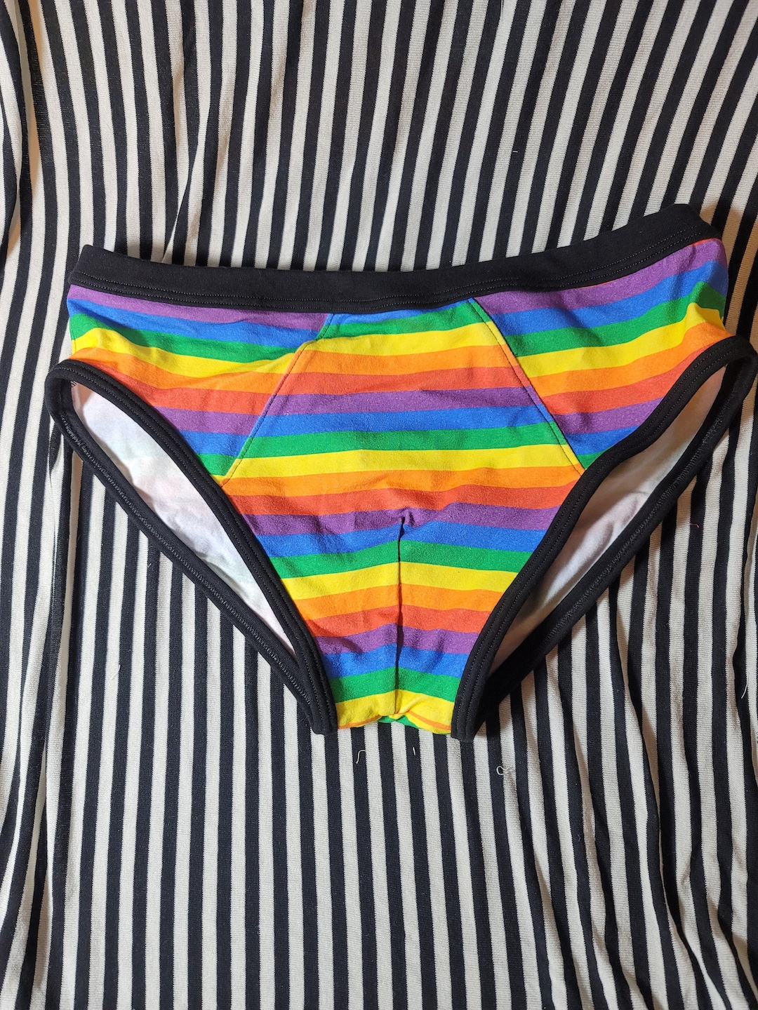 Illustrative example of rainbow underwear