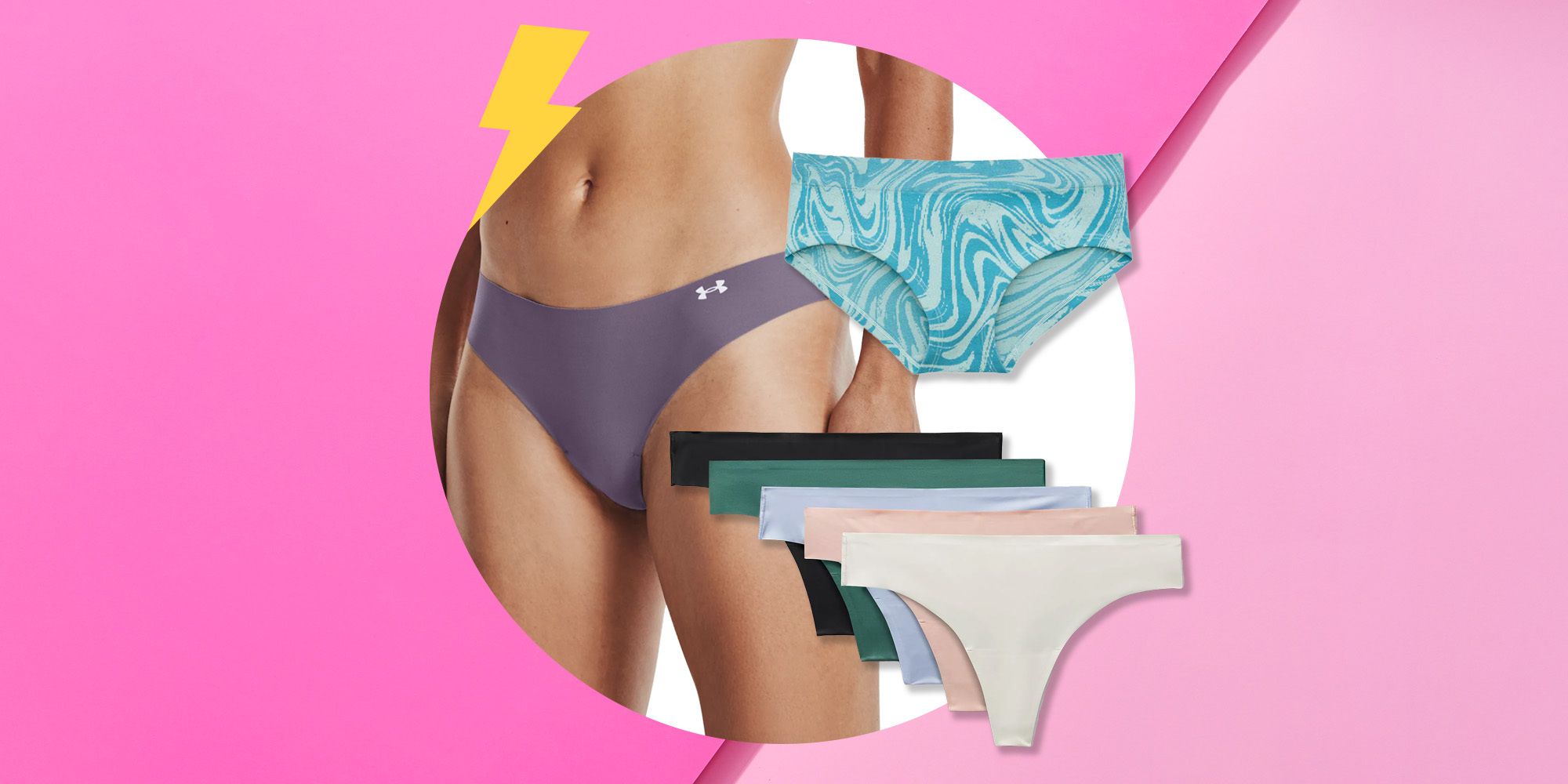 Illustrative example of running underwear