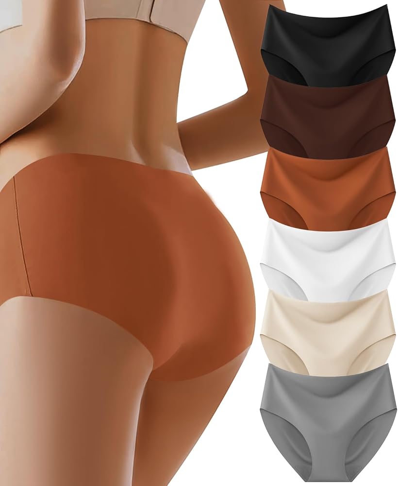 Illustrative example of seamless high waisted underwear