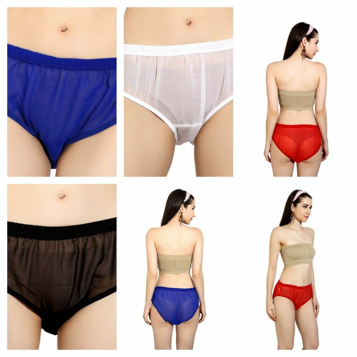 Illustrative example of see thru womens underwear