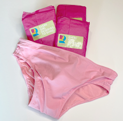 Illustrative example of shaping underwear for trans woman