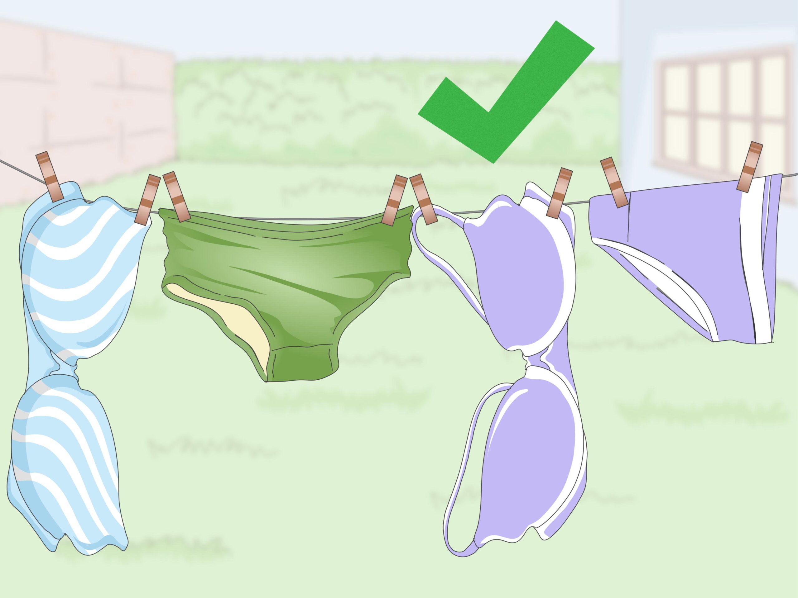 Illustrative example of should you wash new underwear