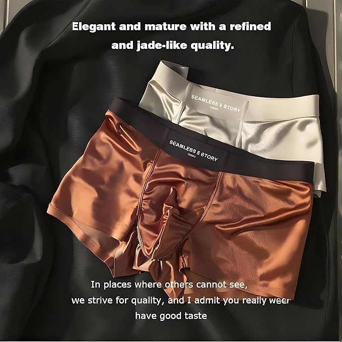 Illustrative example of silky underwear mens