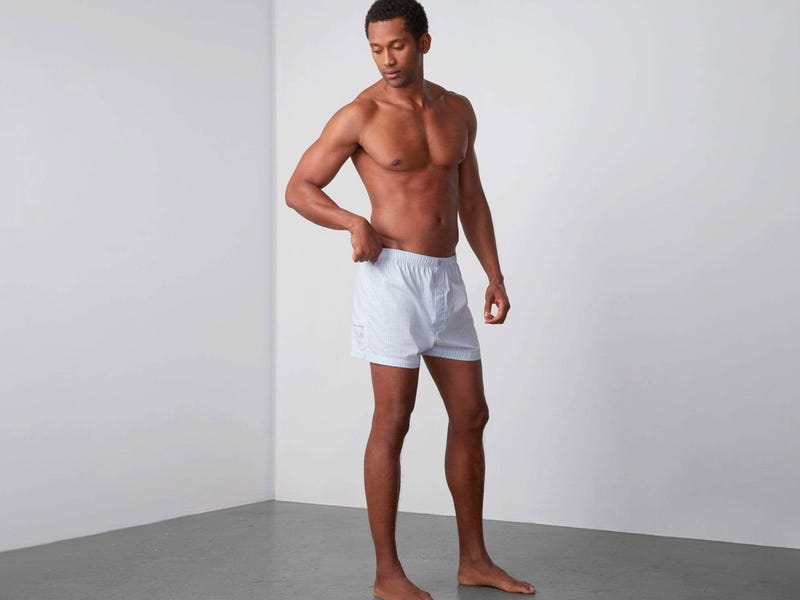 Illustrative example of slim fit boxer underwear