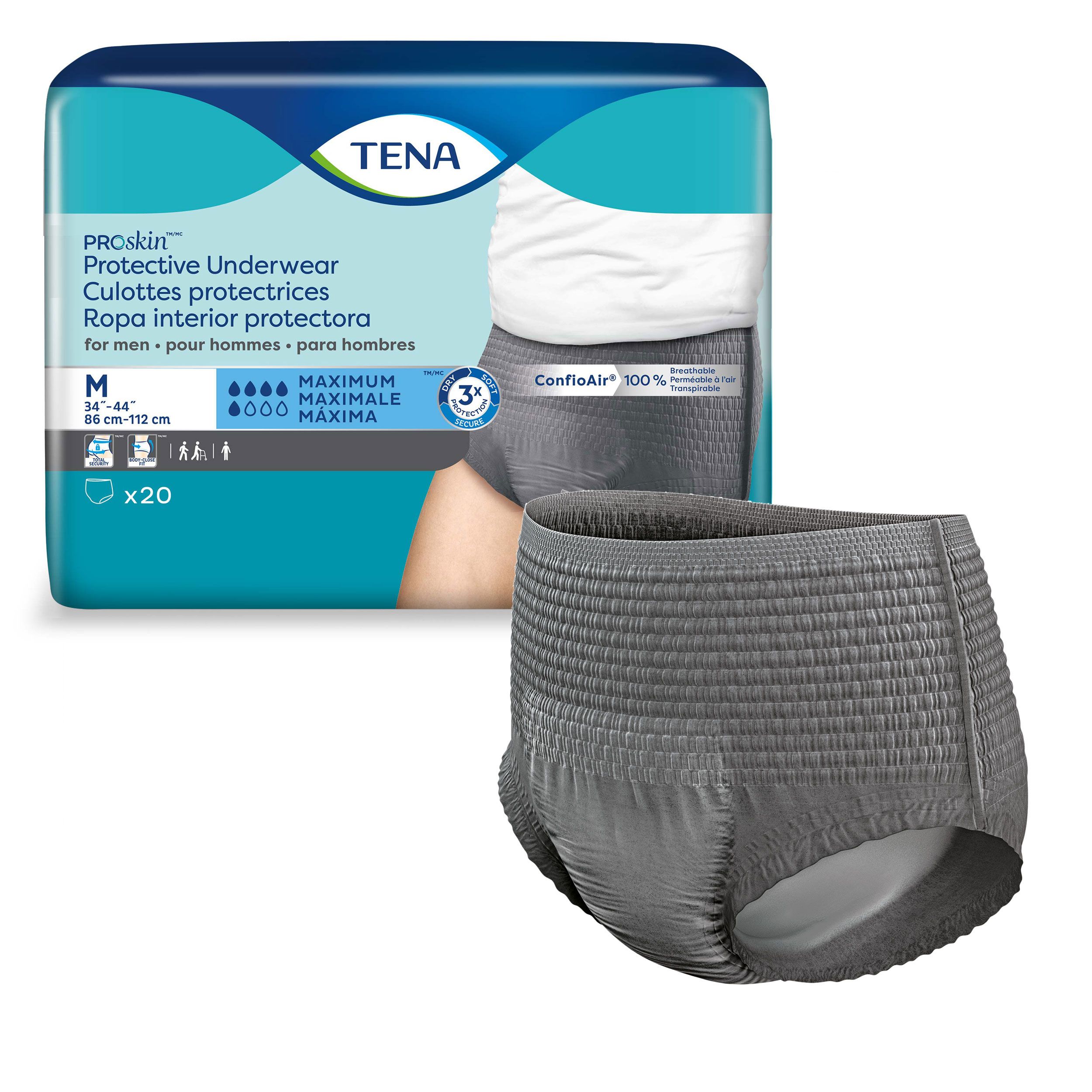 Illustrative example of tena mens underwear