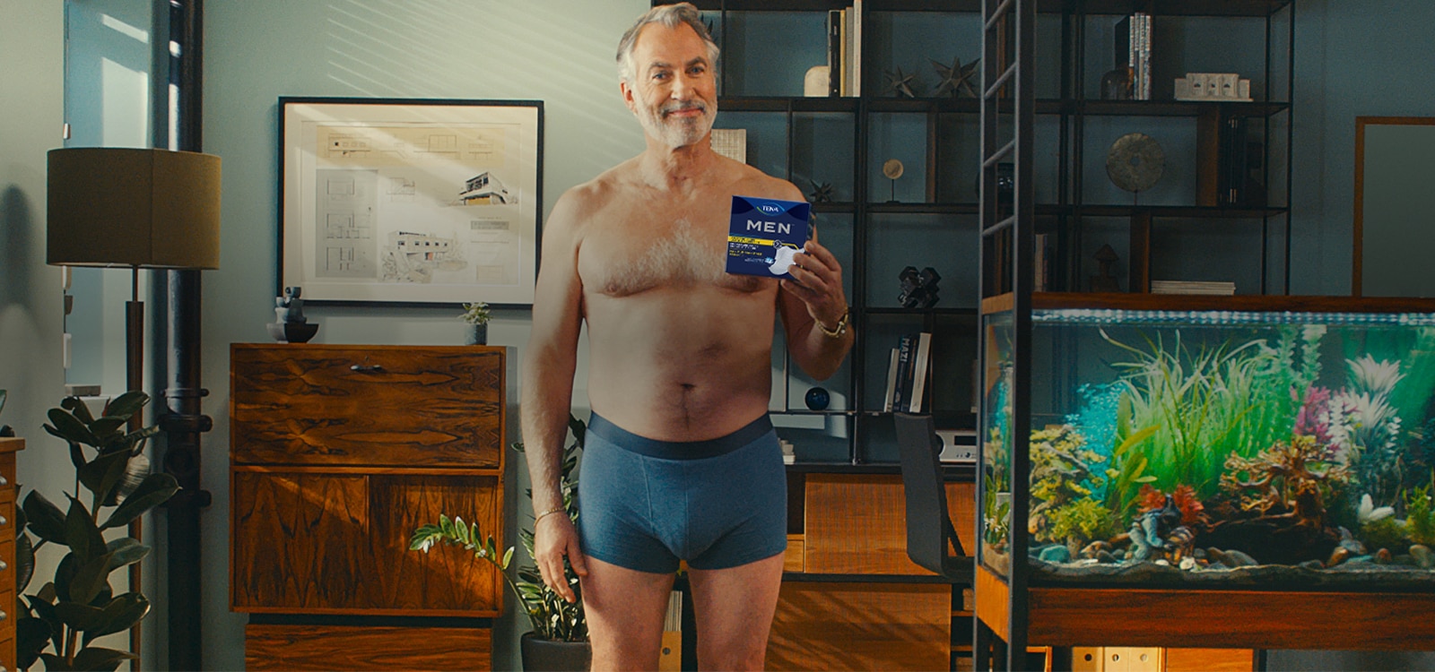 Illustrative example of tena mens underwear