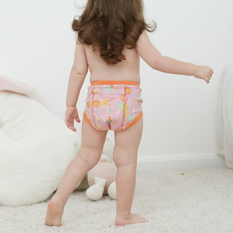 Illustrative example of toddler girl training underwear
