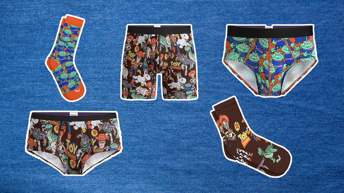 Illustrative example of toy story underwear