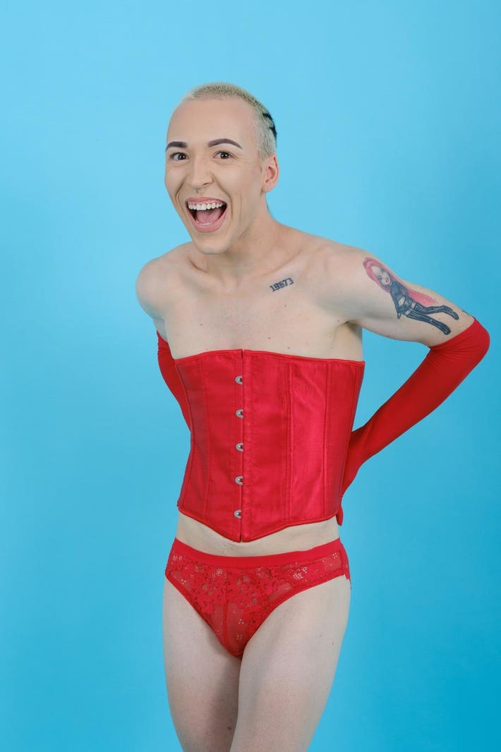 Illustrative example of transgender underwear