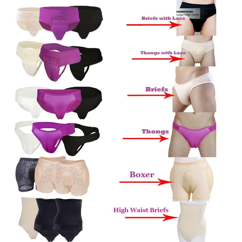 Illustrative example of transgender underwear